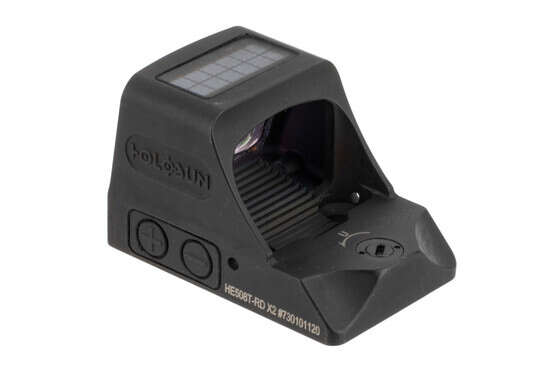Holosun HE 508T X2 mini reflex sight with solar powered failsafe